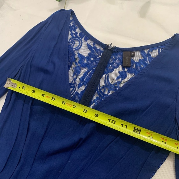 🌀 Blue Bohemian Chic Romper - Picture 7 of 9